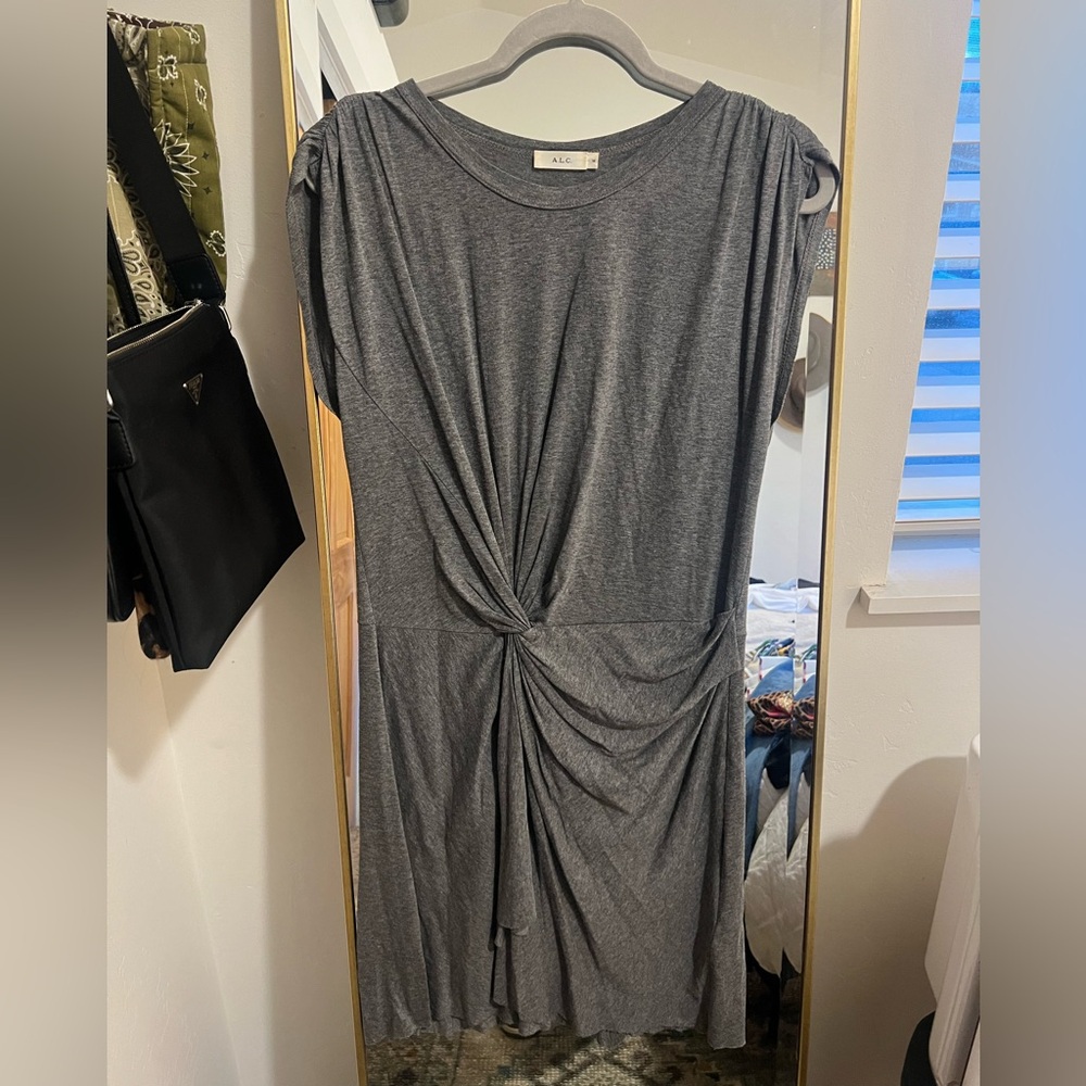 ALC Twist Tie Mini Dress